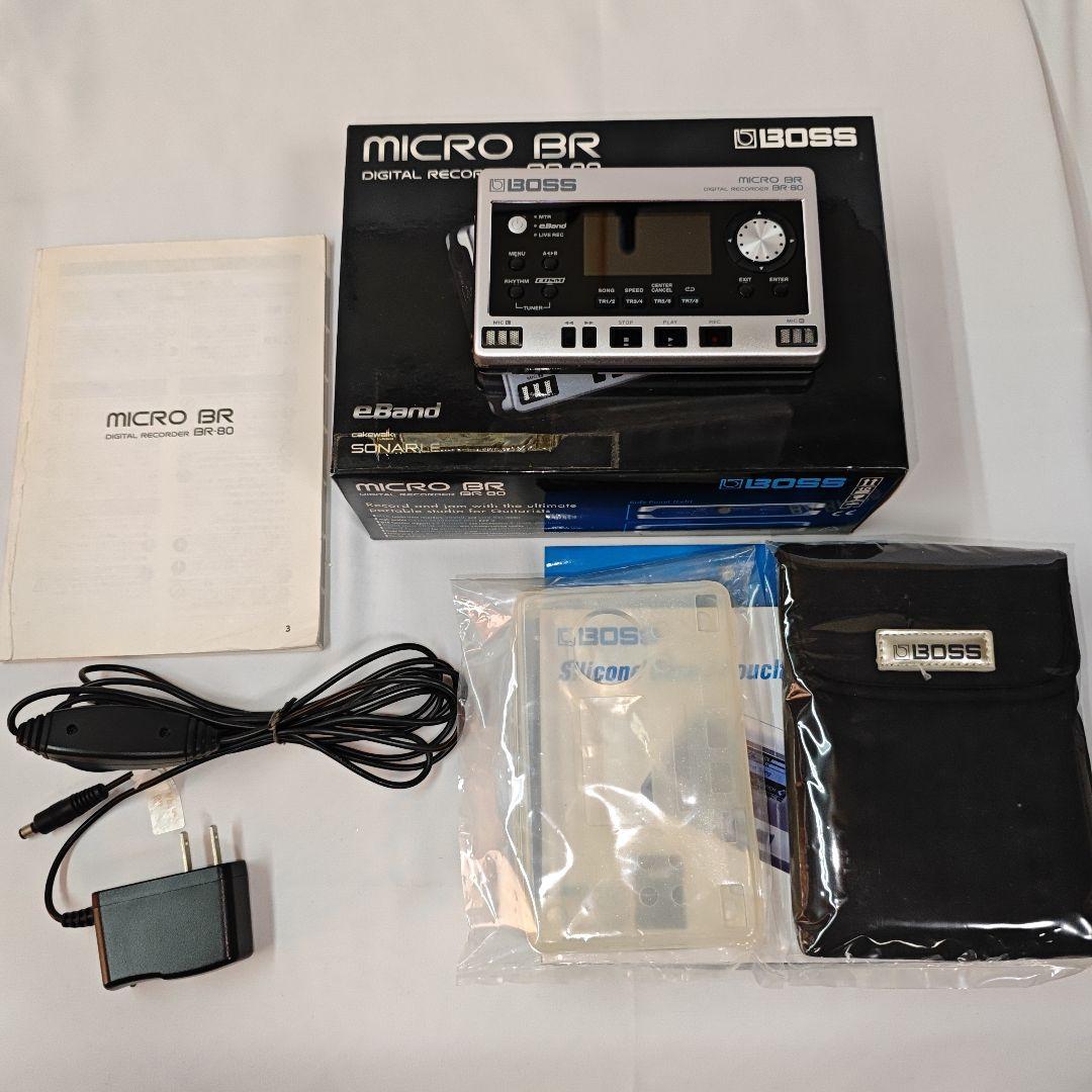 eBand機能搭載 BOSS MICRO BR BR-80+ACアダプター付