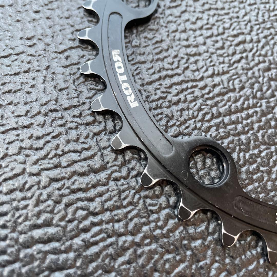 ROTOR 50T 34T 110BCD ブラック チェーンリング