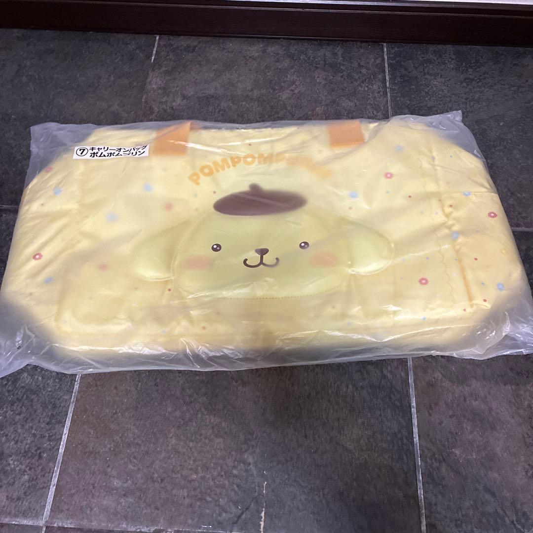キャリーケースポムポムプリン&キャリーオンバックポムポムプリン