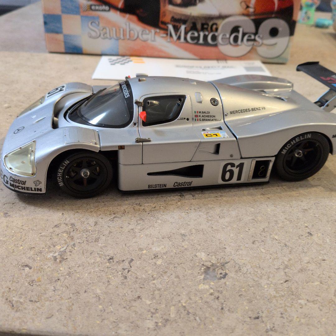 ★エグゾト 1/18 サウバー メルセデス C9 ルマン 1989 優勝