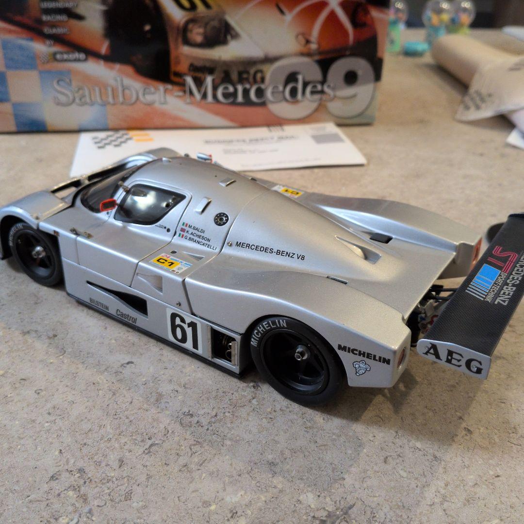 ★エグゾト 1/18 サウバー メルセデス C9 ルマン 1989 優勝