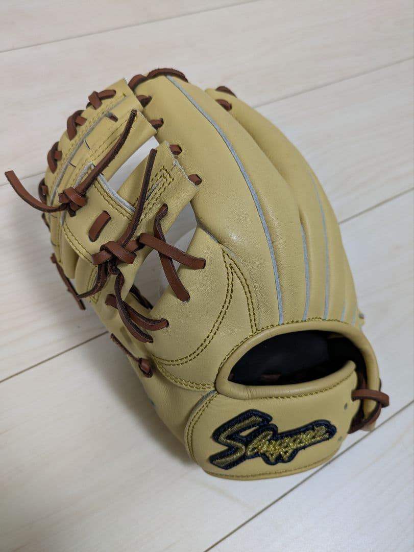 Slinger キャメルカラー限定色 【左投げ】野球用グローブ 【新品未使用】