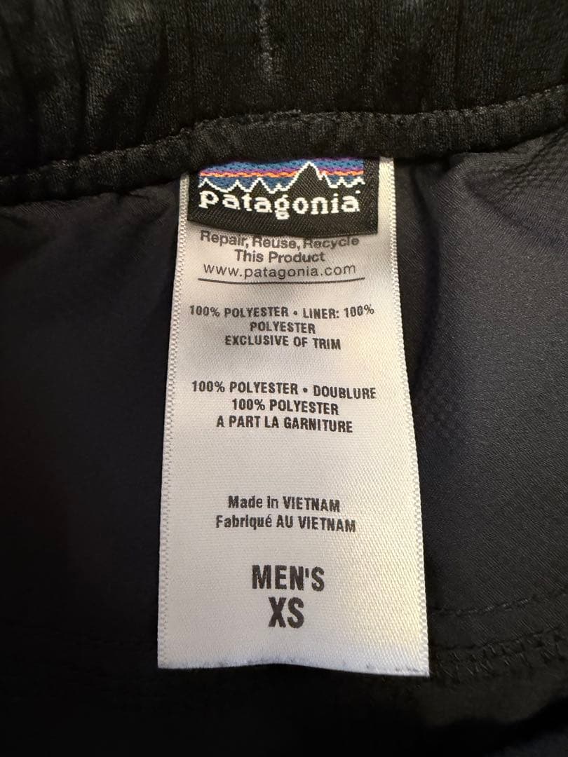 Patagonia メンズ XS ブラックショートパンツ パタゴニア