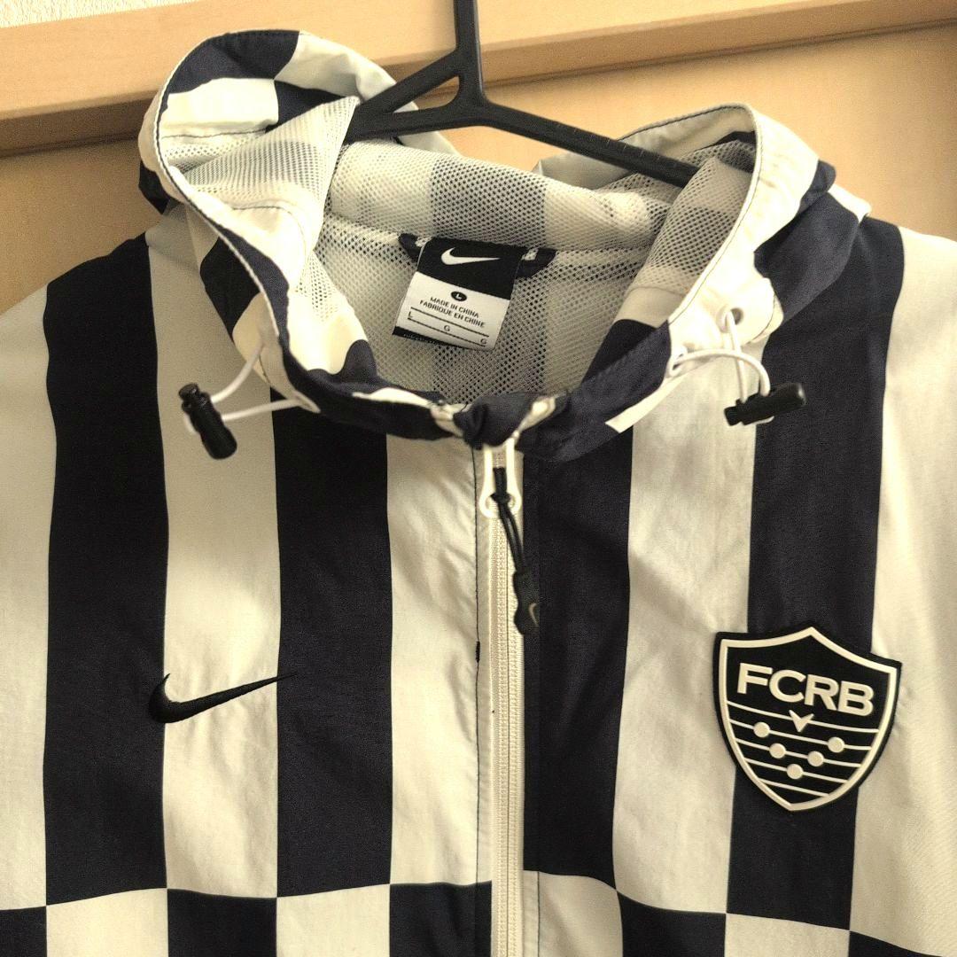 Nike FCRB チェック柄ウィンドブレーカー　セットアップ　短パン