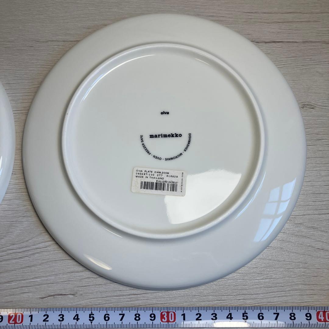 marimekko 20cmプレート2枚セット oiva