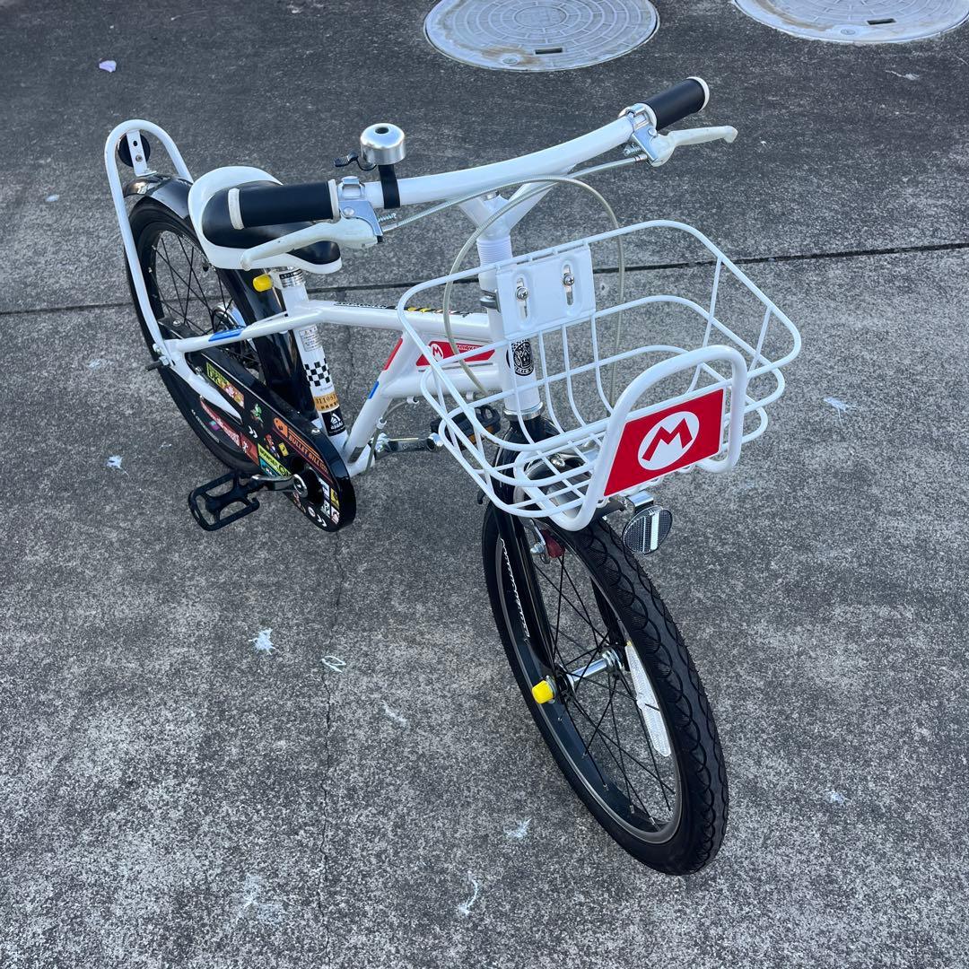 子供用自転車 マリオロゴ付き（手渡し限定）