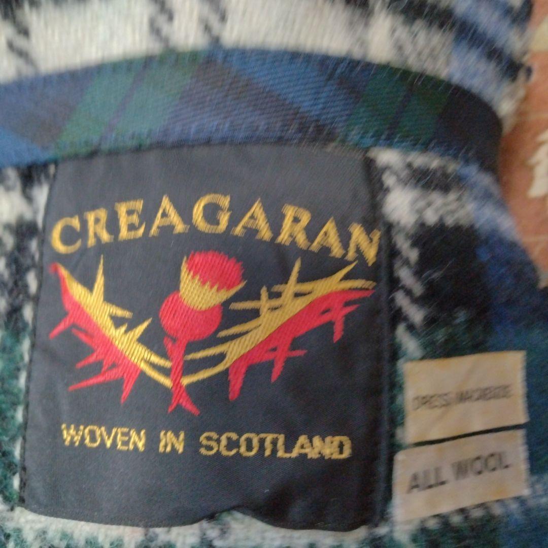 CREAGARAN（SCOTLAND製 ） ひざ掛け（大判）、逸品・レアもの ②