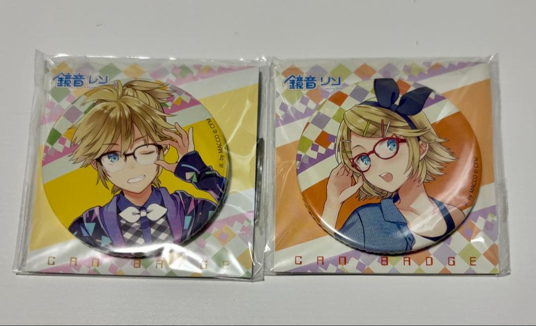 ね*こ様 鏡音リン・鏡音レン　缶バッジ10個まとめ売り