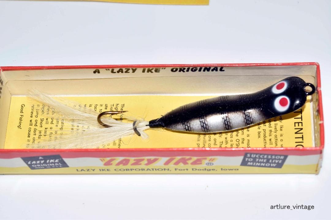 ヴィンテージルアーlazy ike lively c1960 4785-204