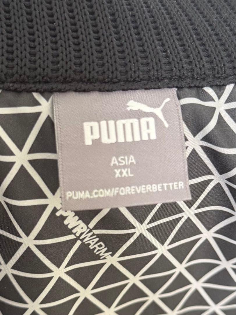 PUMA ゴルフ ミックス パデッド ジャケット
