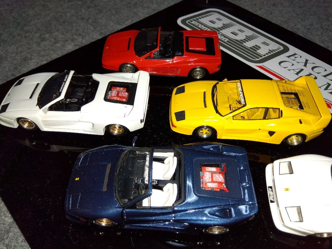 BBR 1/43 フェラーリ　テスタロッサ　8台セット