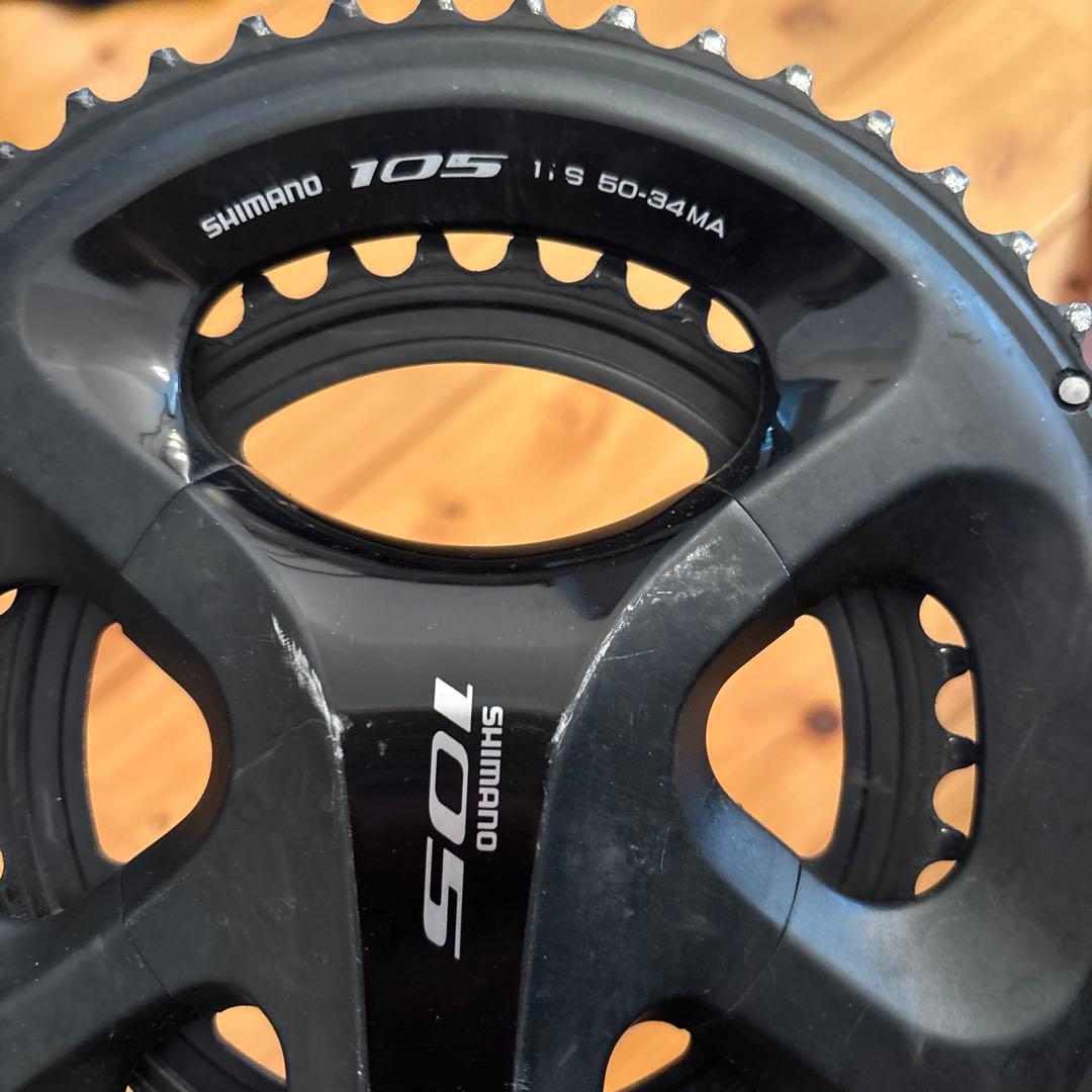 パーツ Shimano 105 FC 5800 170 11s 50-34MA