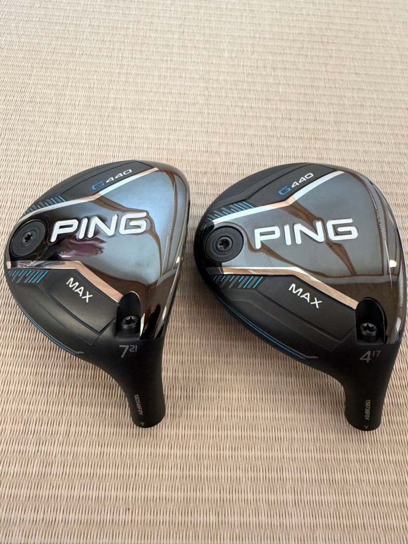 【美品】PING G440 MAX フェアウェイウッド #4 #7 Denali