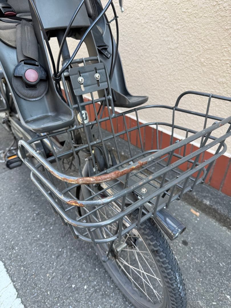 ★直接取引大歓迎★bikke2e 　電動自転車　３人乗り　ダークグレー