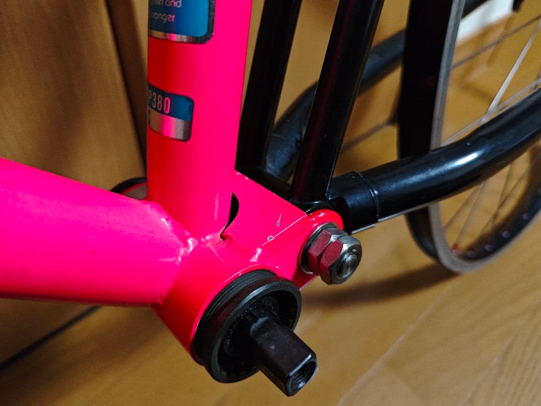 【ジャンク扱い】oldmtb 丸石 Black eagle フレームセット