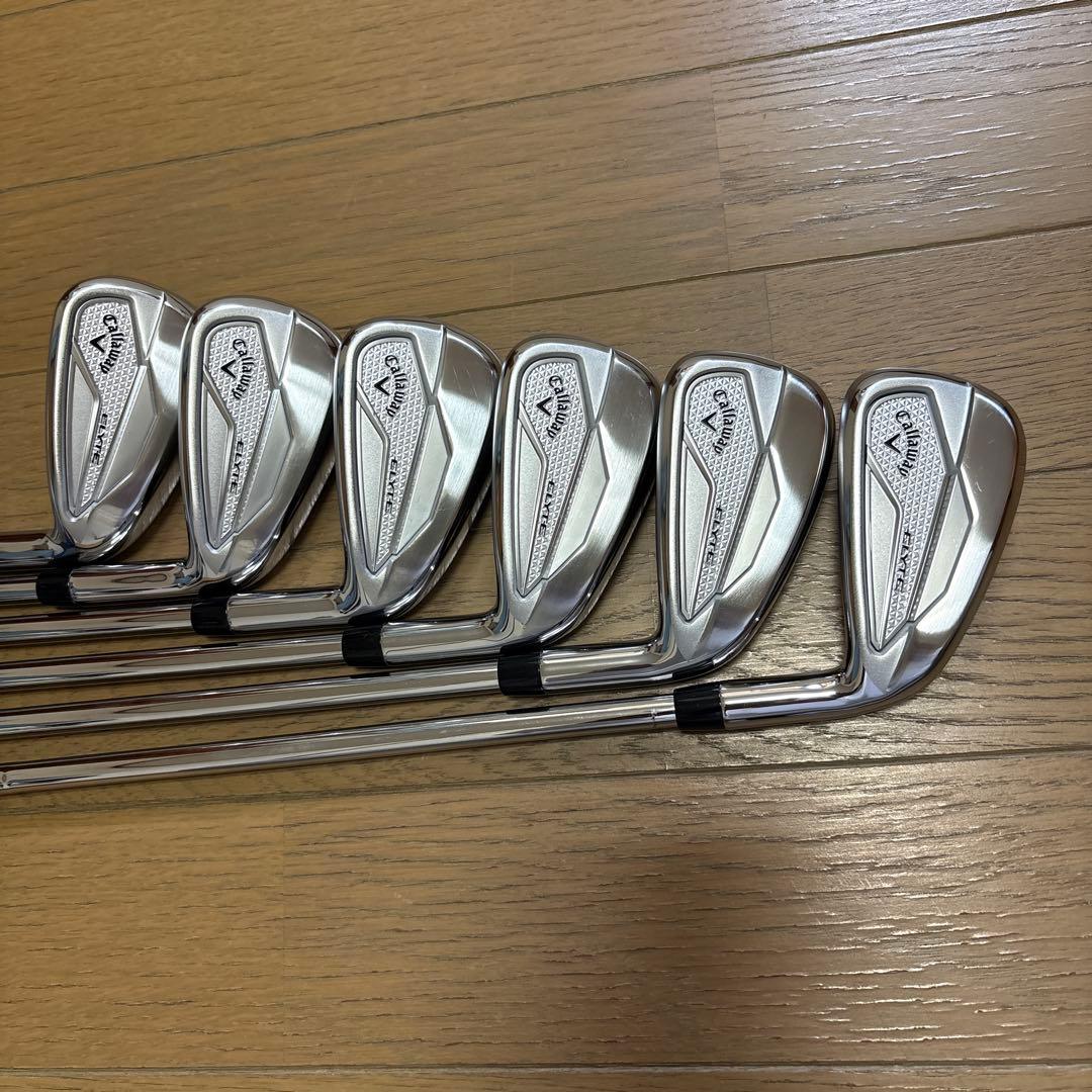 Callaway ELYTE アイアンセット 6本 750neo S 美品