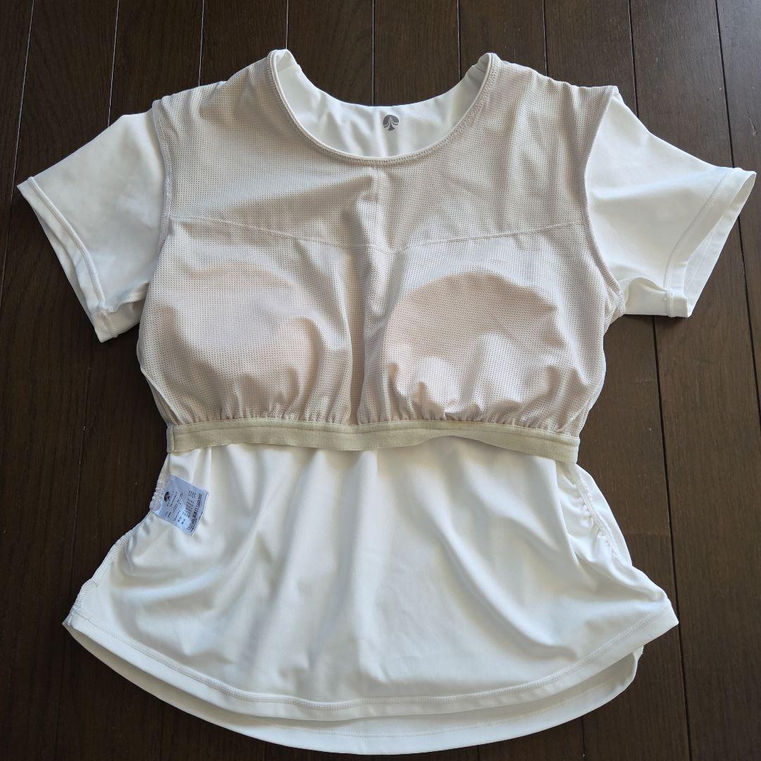 SUKALA ヨガウェア サイドギャザーカップ付き　Lサイズ