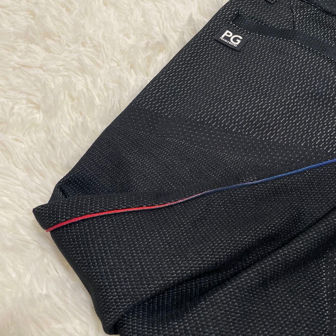 美品　近年　パーリーゲイツ　ゴルフパンツ　ロゴ　ドローコード　レディース　メンズ