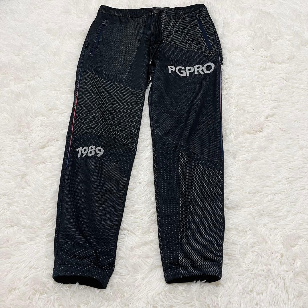 美品　近年　パーリーゲイツ　ゴルフパンツ　ロゴ　ドローコード　レディース　メンズ