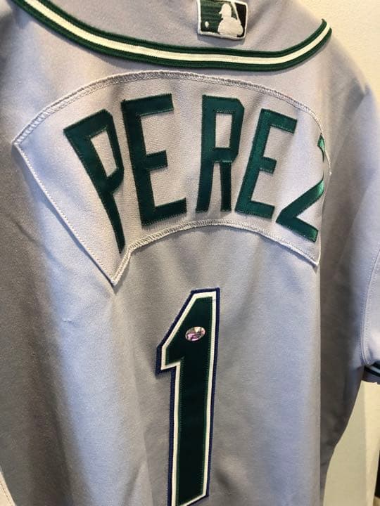 【2月SALE】MLB ペレス実使用ユニフォーム　レイズ