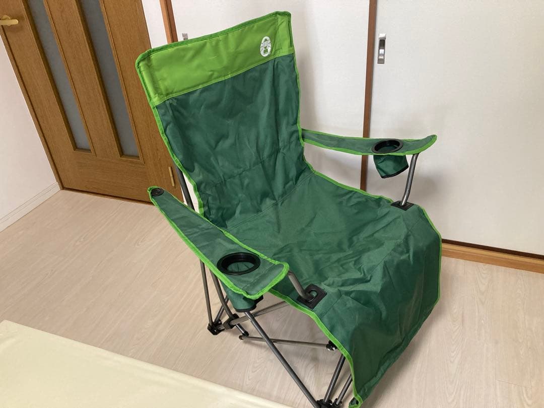 Coleman 折りたたみチェア グリーン