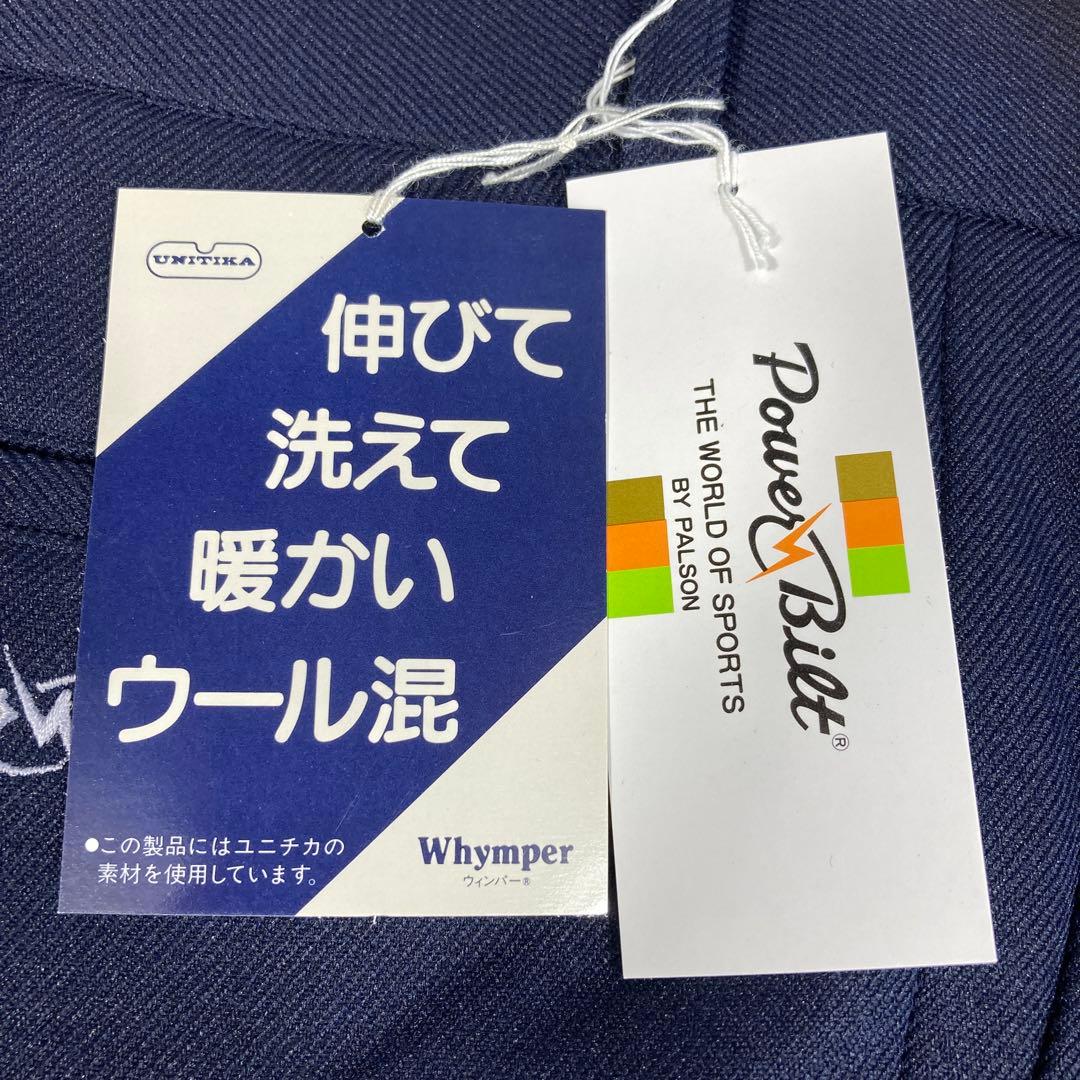 PowerBilt 新品ゴルフパンツ メンズ ウール混 ネイビー 新品 タグ付き