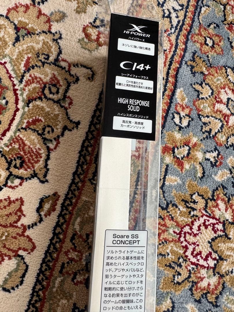 シマノソアレSSアジングロッド C14+ S604LS