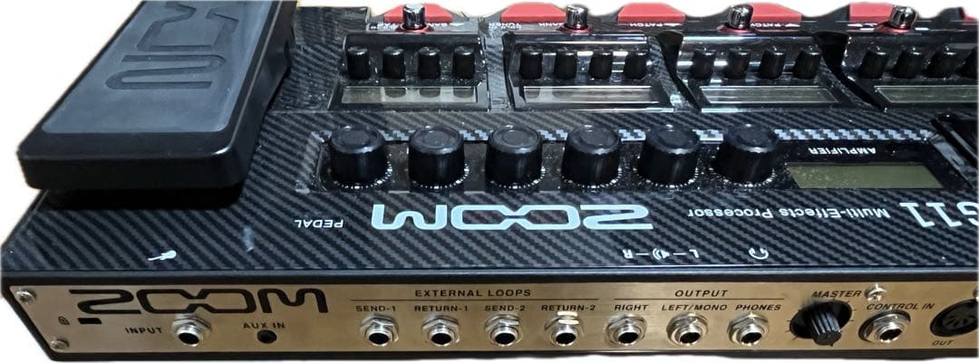 「動作確認済み」ZOOM G11 マルチエフェクター ギター　acアダプター付属