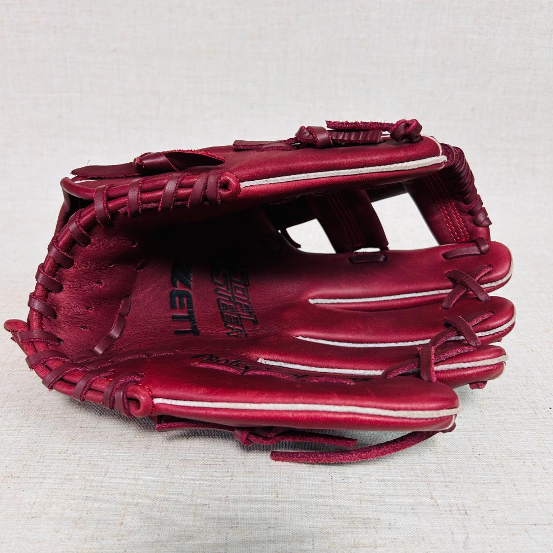 【美品】ZETT 軟式グラブ ソフトステア オールラウンド用 BRGB35430