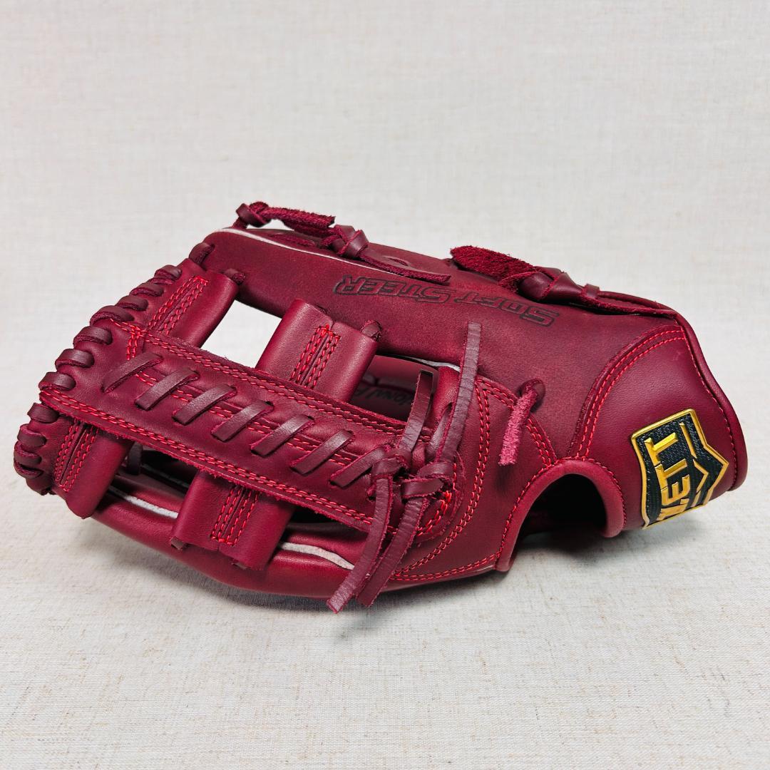 【美品】ZETT 軟式グラブ ソフトステア オールラウンド用 BRGB35430