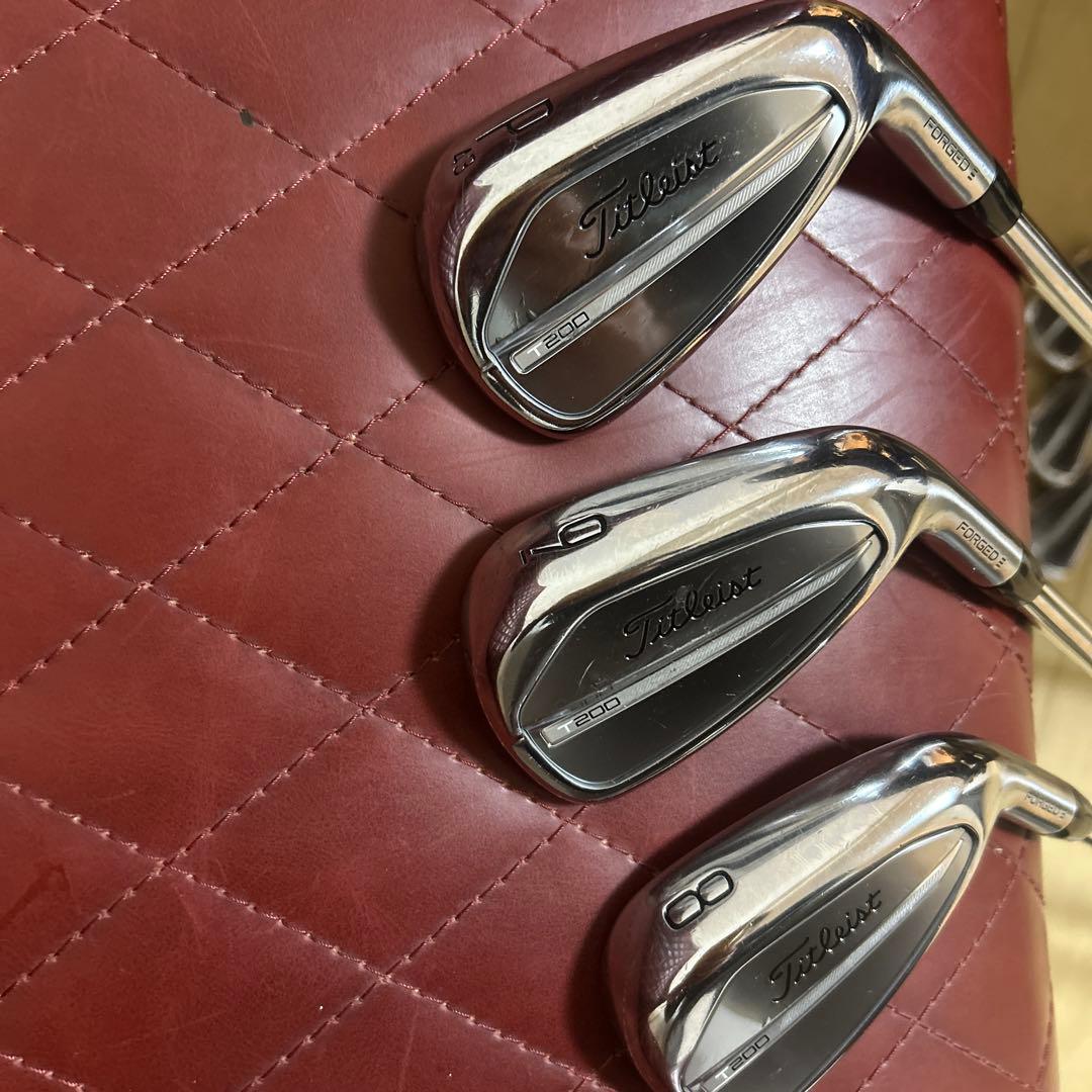 値下げ　美品　タイトリスト　2023年　T200 P-9 6本　アイアン