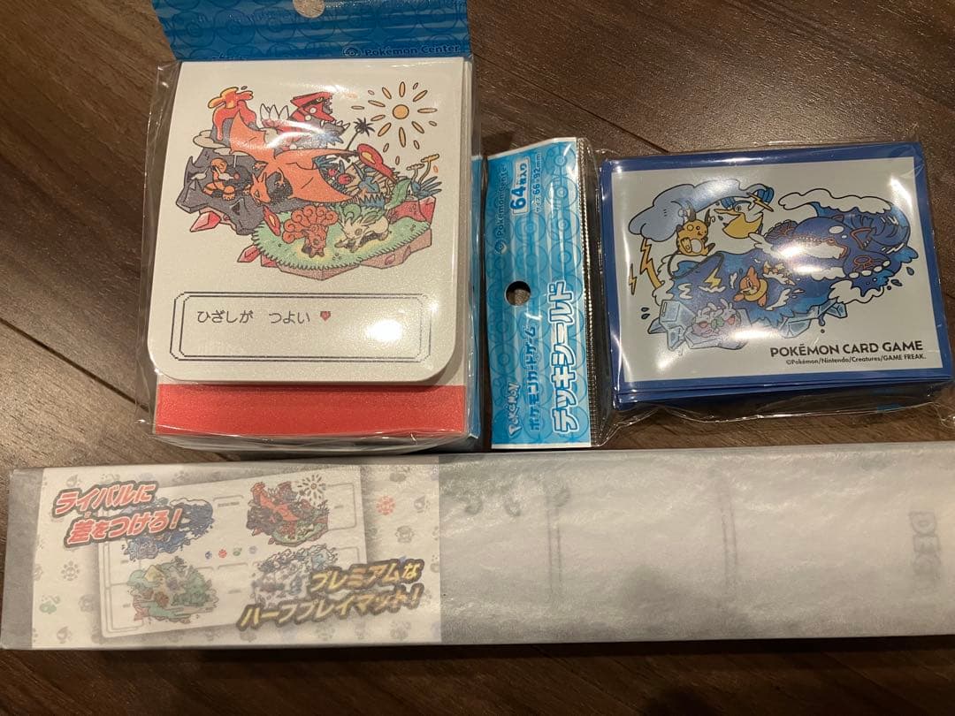 ポケモンカード　OTENKI TEAMプレイマット＋スリーブ＋デッキケースセット