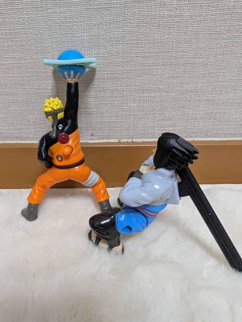 ハッピーセット　NARUTO サスケ　チャクラ宙返り　　　　ナルト　セット