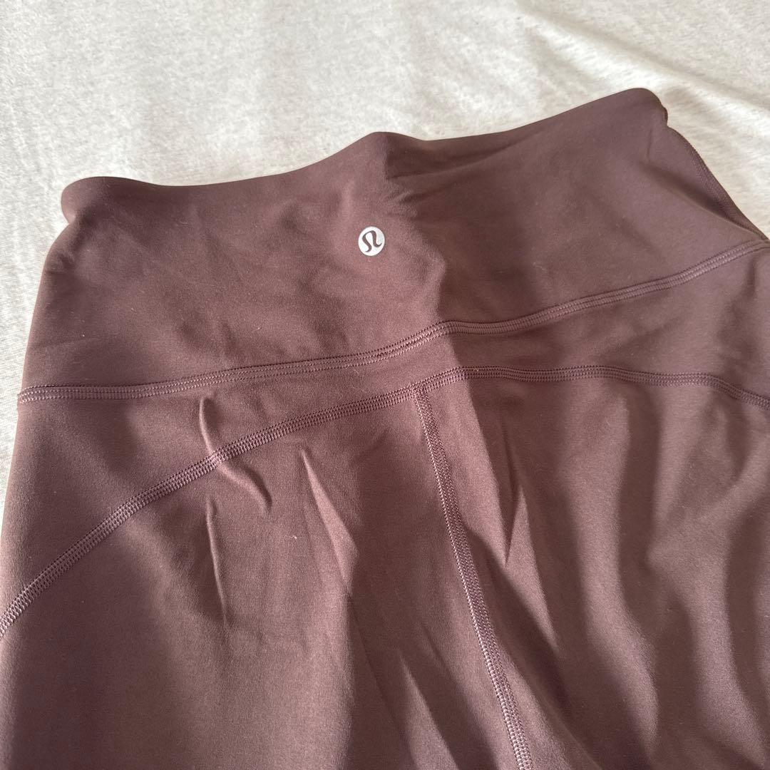 Lululemon アラインパンツ　フレア　ダークブラウン