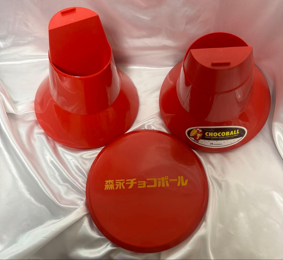 森永チョコボール　スツール　赤い椅子　非売品
