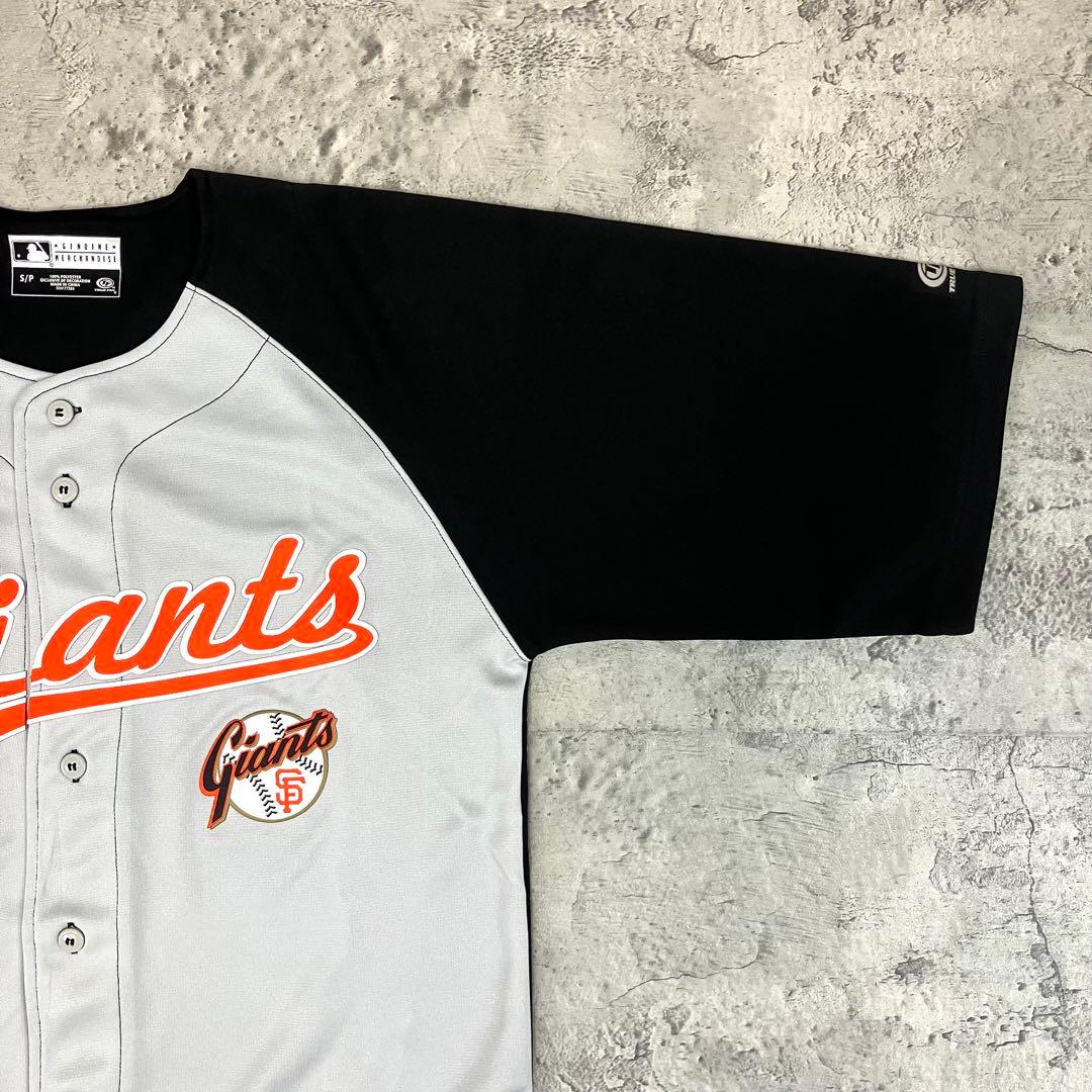 MLB サンフランシスコ・ジャイアンツ ベースボールシャツ 古着 バイカラー