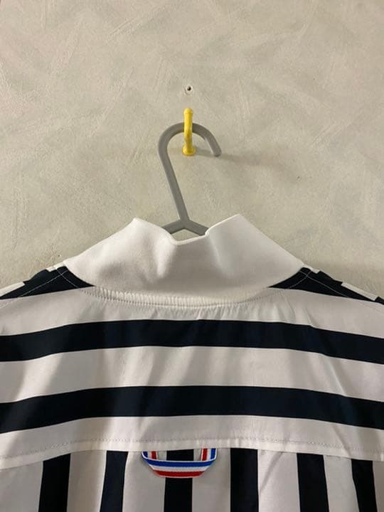 le coq sportif GOLF ストライプブルゾン M 裏地総柄 迷彩