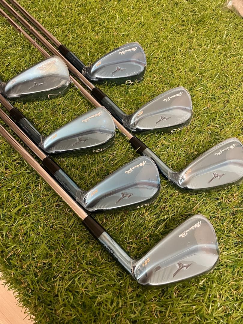 新品　ブルーIP仕上げ ミズノプロ221 Limited ブルーエディション