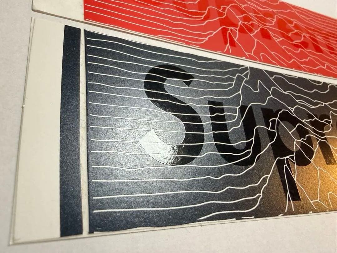 SUPREME JOY DIVISION BOX LOGO STICKER本物