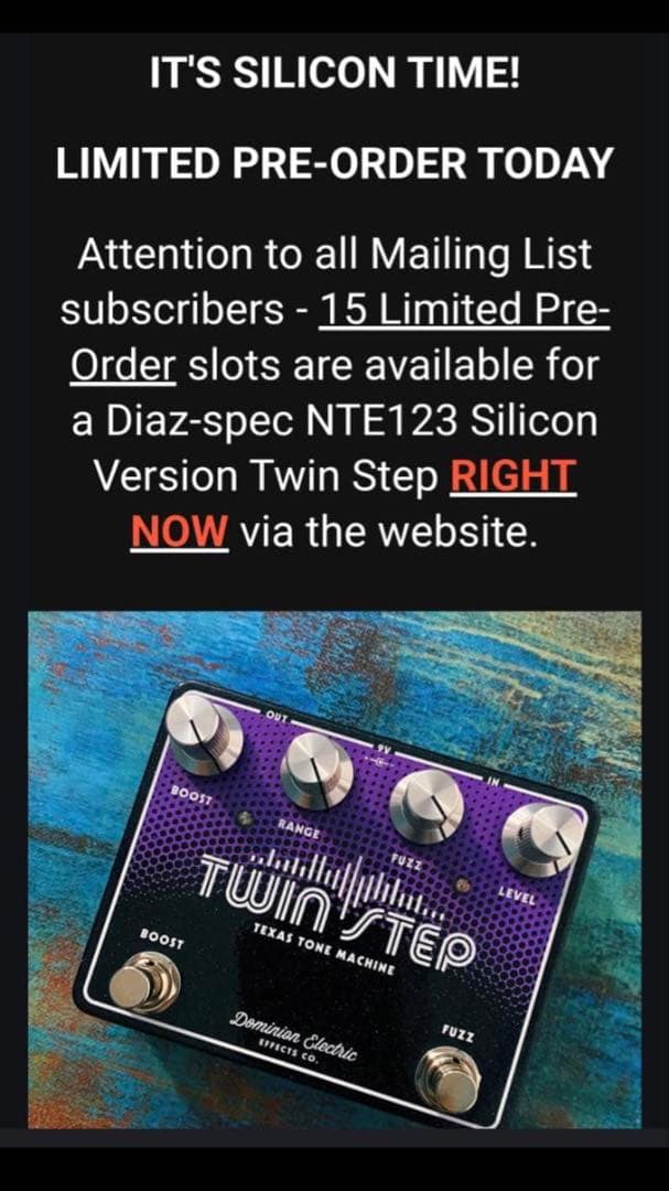 新品未使用 DOMINION ELECTRIC TWIN STEP NTE123