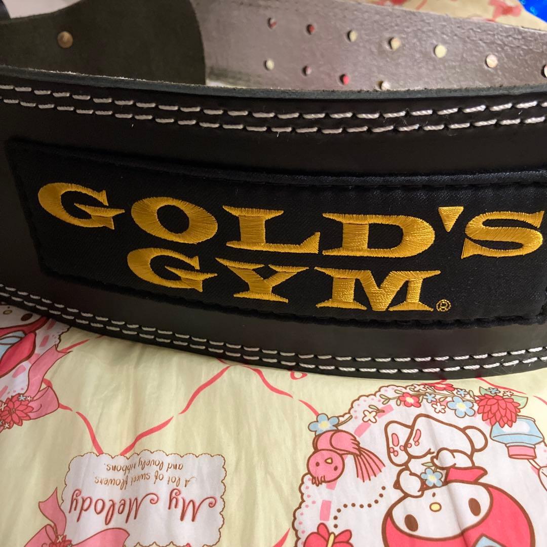 GOLD'S GYM トレーニングパワーベルトMサイズ