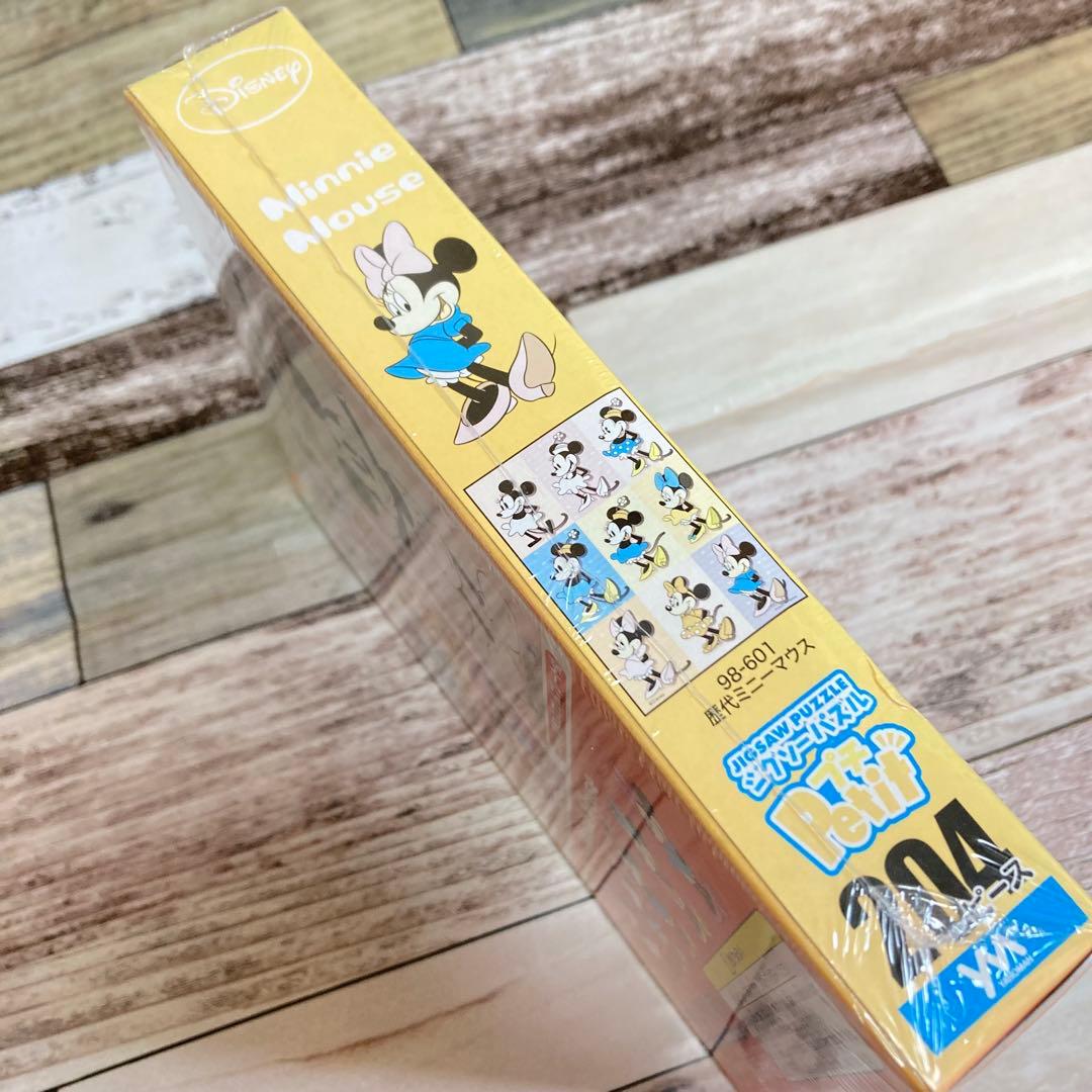 廃盤　歴代ミニーマウス　ジグソーパズル　204ピース　新品　未開封