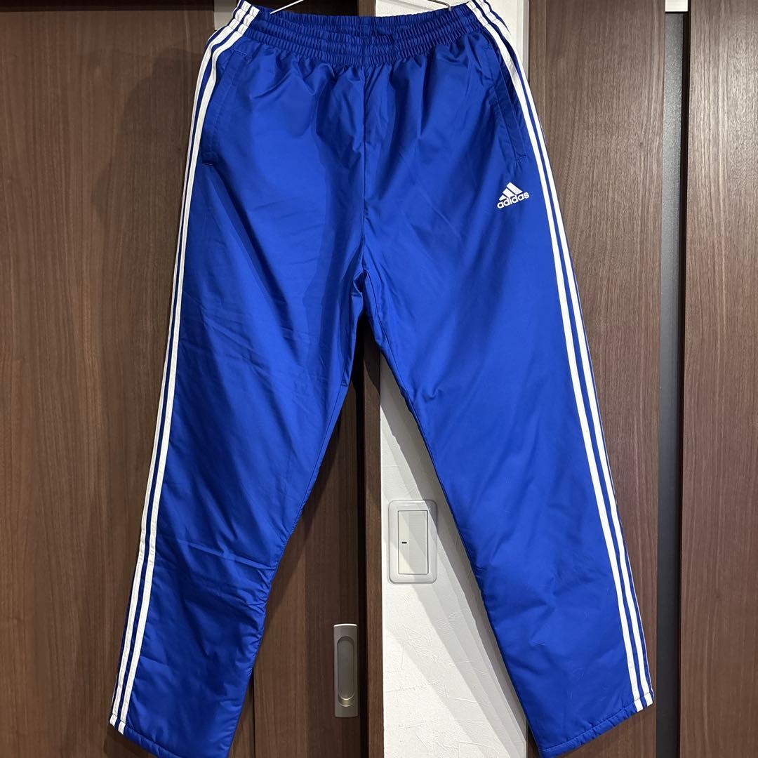 adidas ピステ ウィンドブレーカー上下セット 青