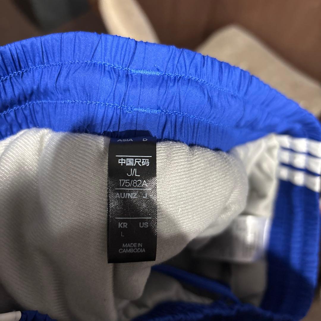 adidas ピステ ウィンドブレーカー上下セット 青