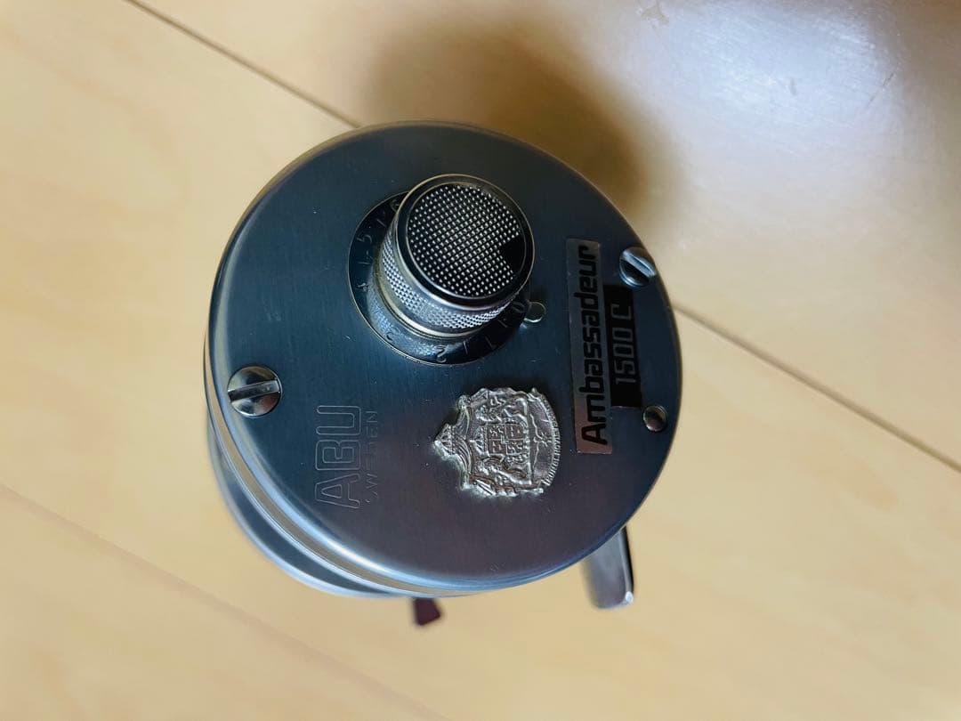 ABU Ambassadeur 1500C シルバー メタルリール