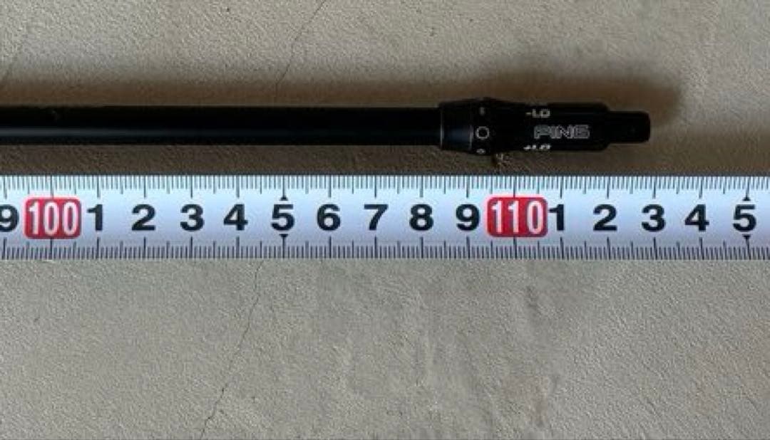 【良品シャフト単品】シンカグラファイトZinger 5 BLACK1W用PING