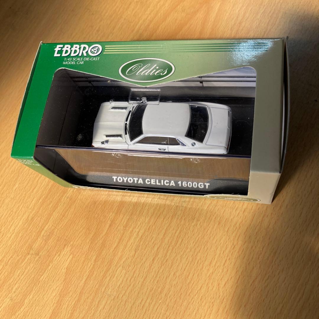EBBRO トヨタ セリカ 1600GT ホワイト 1/43