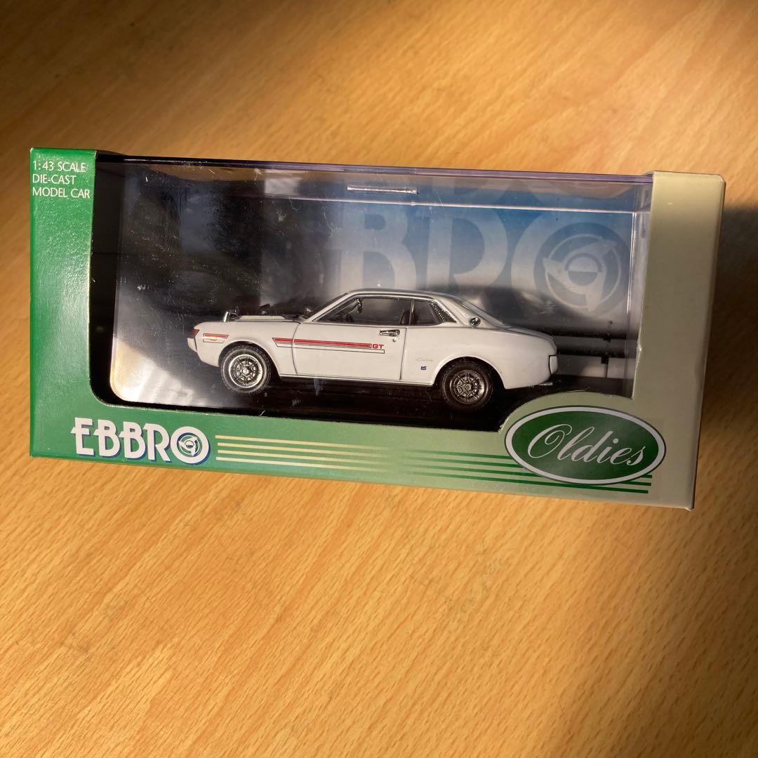 EBBRO トヨタ セリカ 1600GT ホワイト 1/43