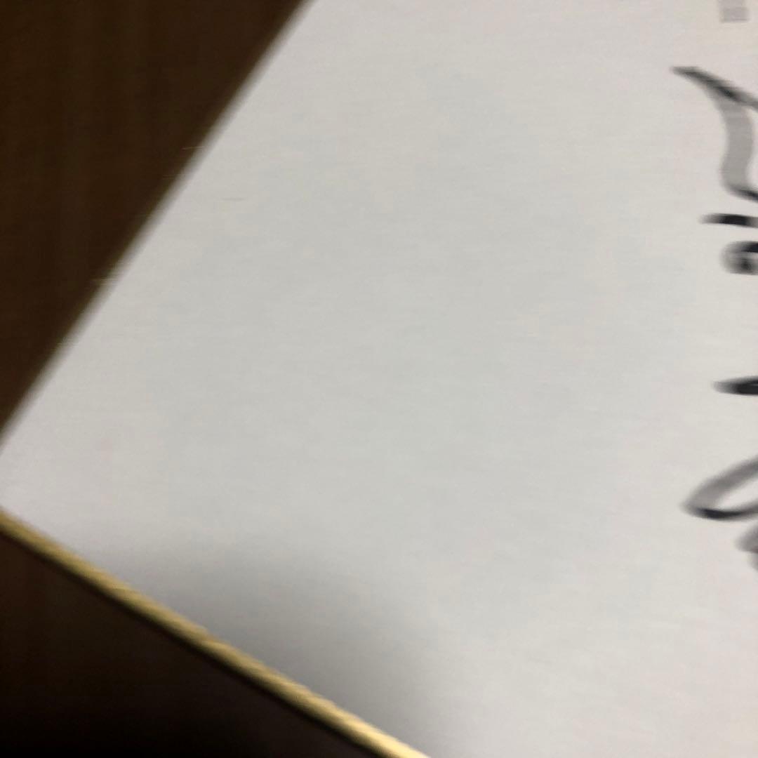 火の鳥NIPPON 直筆サイン色紙