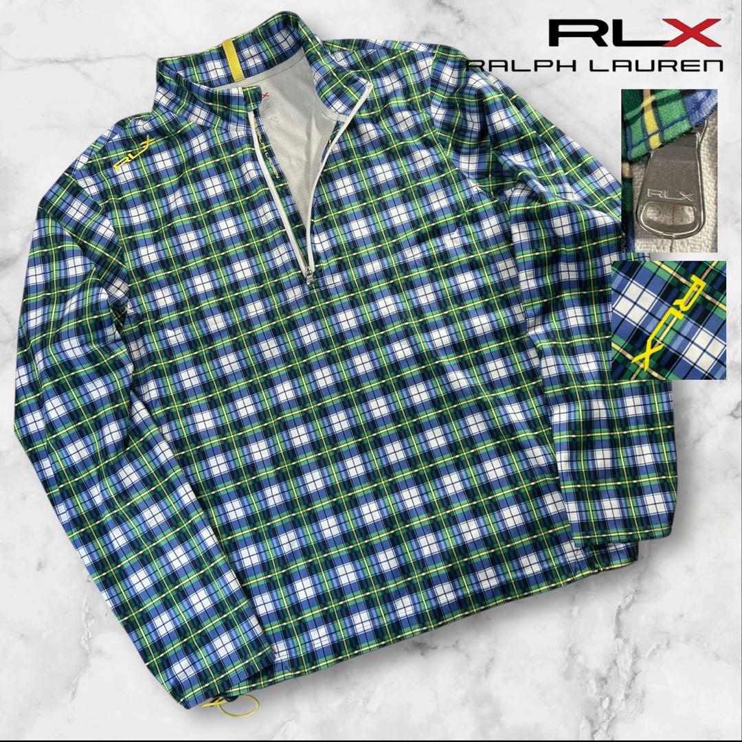 新品同様 RLX Ralph Lauren Golf 転写プリント ゲームシャツ